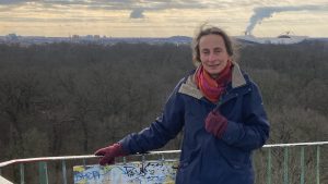 Auf dem Wackelturm in Leipzig